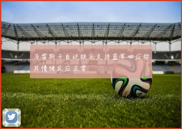 马雷斯卡自述缺乏支持蓝军回应称其情绪反应正常