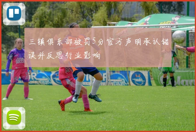 三镇俱乐部被罚5分官方声明承认错误并反思行业影响