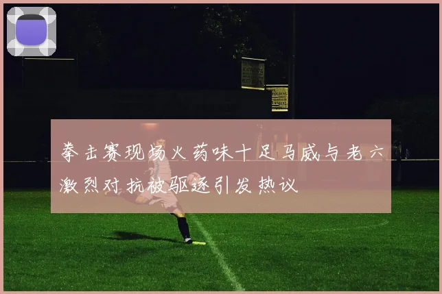 拳击赛现场火药味十足马威与老六激烈对抗被驱逐引发热议